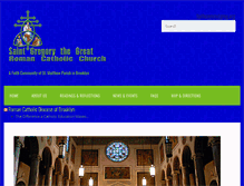 Tablet Screenshot of faithcommstgreg.org